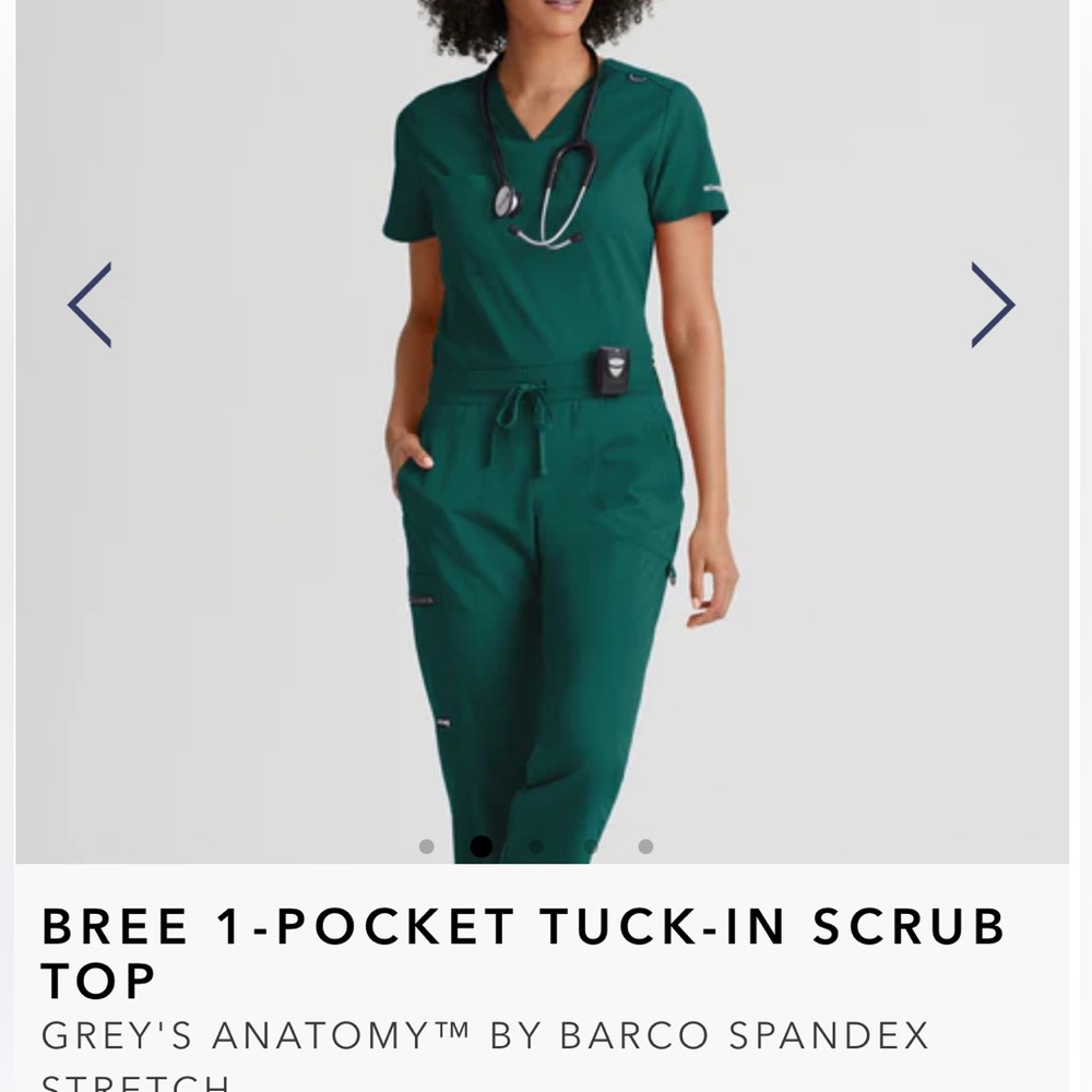 Grey’s Anatomy Spandex Stretch Scrub Top